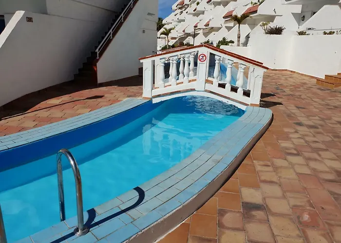 דירה Casa Flores With Heated Pool, Only 490 Meters To The Beach, Balcony, Wifi