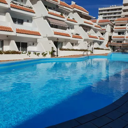 Casa Flores With Heated Pool, Only 490 Meters To The Beach, Balcony, Wifi Arona (Tenerife)